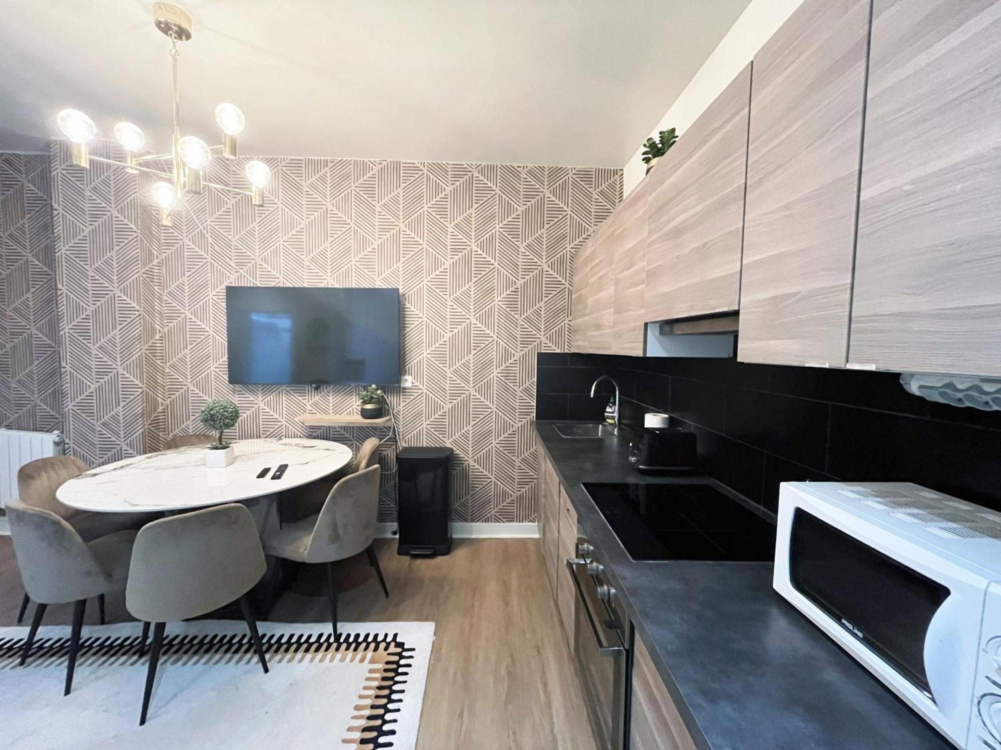 06 - Designed Flat Paris Grands Boulevards Appartement Buitenkant foto